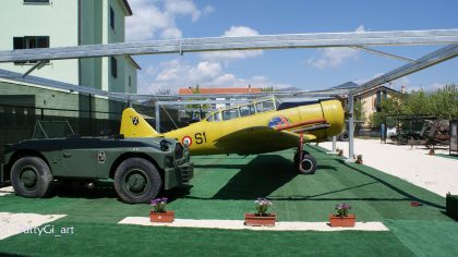 North American T-6H-4M Texan MMX604 RS-S1 Italian Air Force, Museo Internazionale delle Guerre Mondiali, Rocchetta Nuova