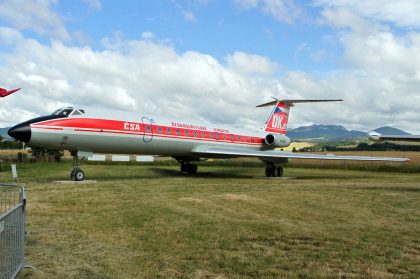 Tupolev Tu-134A OK-AFB CSA OK Jet, Aeroklub Dubnica Nad Váhom, Slavnica, Slovakia | Andey Davey