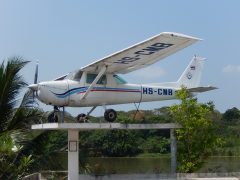 Cessna 150M HS-CMB, JEATH War Museum, Kanchanaburi Thailand