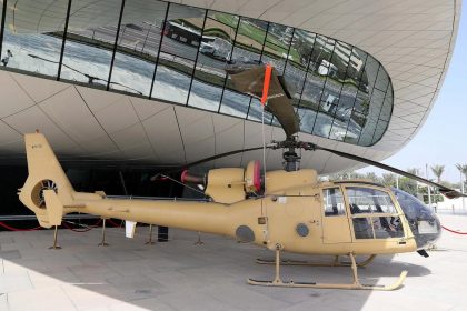 Aerospatiale SA342L Gazelle 139 UAE Army, Etihad Museum متحف الاتحادDubai