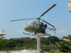 Sud Aviation SE3130 Alouette II 75+74 German Army, JEATH War Museum, Kanchanaburi Thailand