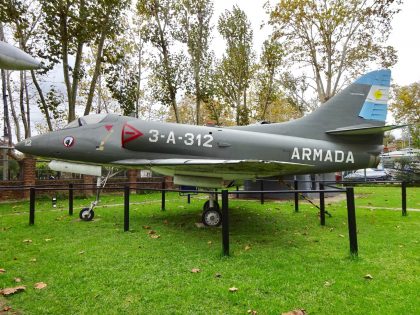 Douglas A-4Q Skyhawk 0665/3-A-312 Armada Argentina, Museo Naval de la Nación, Tigre