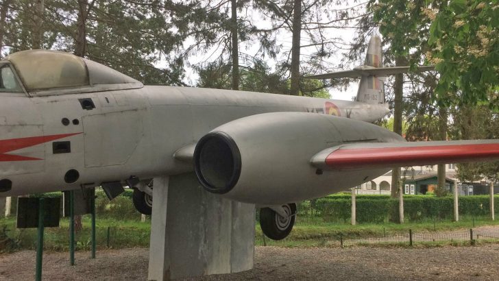 Gloster Meteor F.8 MG-162/KS-K Belgium Air Force, Citadel Dinant, Belgium | Bert Vogelaar