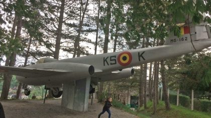 Gloster Meteor F.8 MG-162 KS-K Belgium Air Force, Citadel Dinant, Belgium