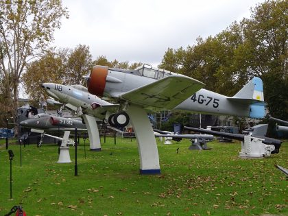 North American SNJ-4 Texan 0442/4-G-75 Armada Argentina, Museo Naval de la Nación, Tigre