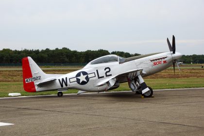 North American TF-51D Mustang OO-RYL/472922/L2-W USAF