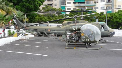 Bell OH-13H Sioux Z.7A-64/059-114/ET Spanish Army Aviation, Santa Cruz de Tenerife – Museo Historico Militar de Canarias