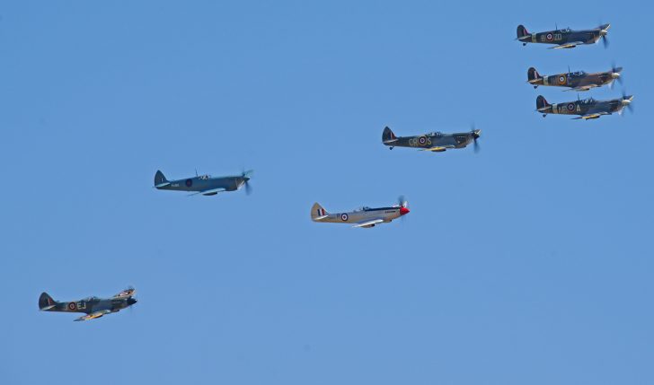 Supermarine Spitfires, Flying Legends Duxford