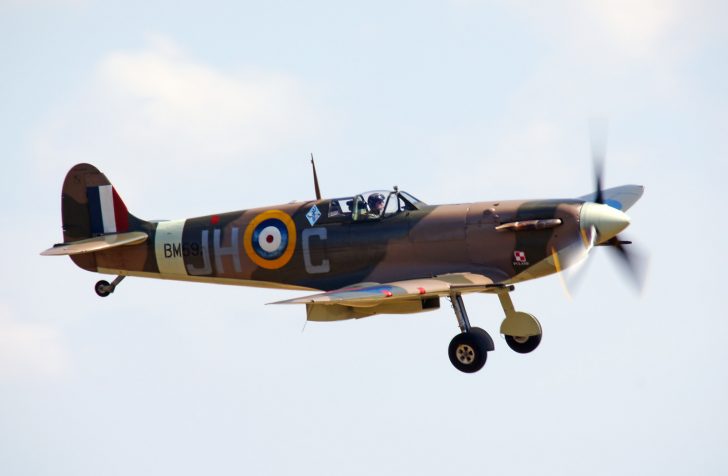 Supermarine Spitfire Vb (G-MKVB) BM597/JH-C 317 Sqn. RAF, Historic Aircraft Collection Ltd., Flying Legends Duxford