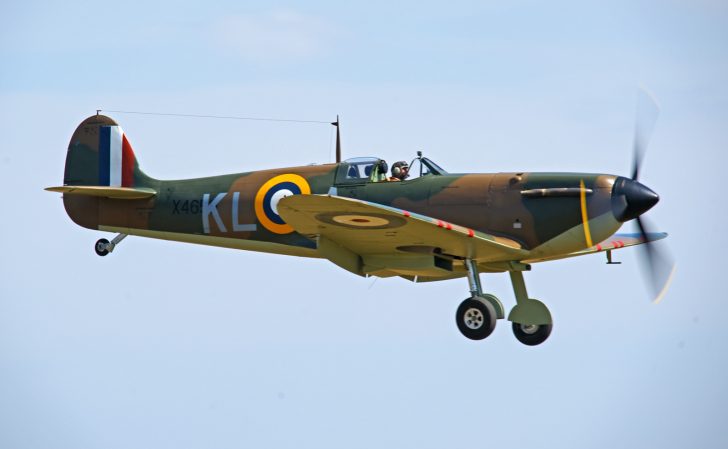 Supermarine Spitfire Mk I (G-CGUK) X4650/KL-A 54 Sqn. RAF, Comanche Warbirds Ltd., Flying Legends Duxford