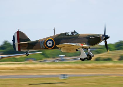 Hawker Hurricane Mk IIa (F-AZXR) P3351/K RAF, Jan Friso Roozen, Flying Legends Duxford