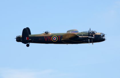 Avro Lancaster B.1 PA474, VN-T 50 Sqn. RAF, Battle of Britain Memorial Flight, Flying Legends Duxford