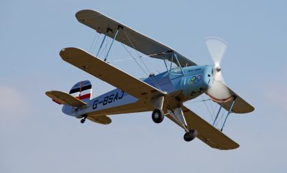 CASA 1-131E Jungmann Series 2000 G-BSAJ private, Flying Legends Duxford