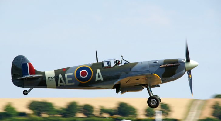 Supermarine Spitfire Vb (G-LFVB) EP120/AE-A 402 Sqn. "City of Winnipeg" RCAF, The Fighter Collection, Flying Legends Duxford