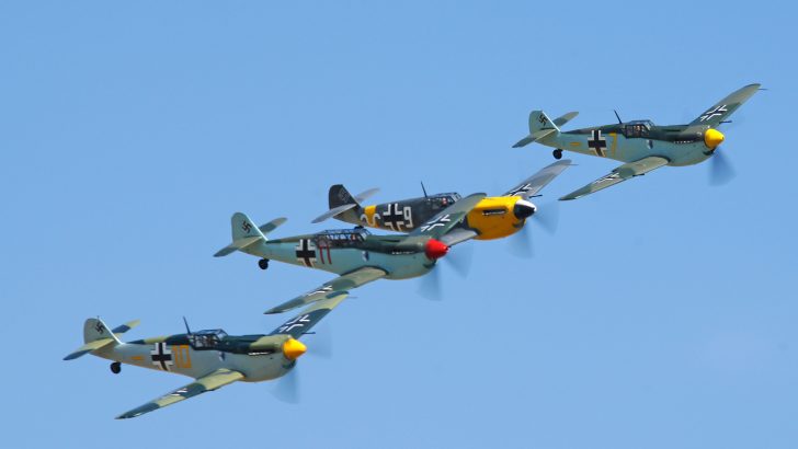 Hispano HA-112 M4L Buchon, Flying Legends Duxford