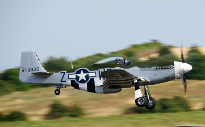 North American P-51D Mustang 'The Hun HunterTexas' (N351MX) 44-13305/WR-Z 354th FS 355th FG USAAF, Comanche Fighters, LLC Flying Legends Duxford