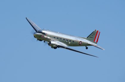 Douglas C-53D-DO Dakota (LN-WND) 268823/Z-73 No.20 Transport Sqn. Norwegian Air Force, Foundation Dakota Norway, Flying Legends Duxford