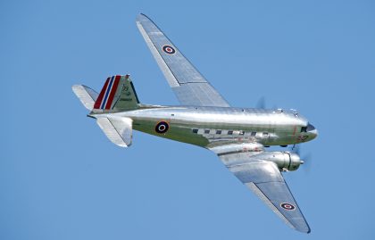 Douglas C-53D-DO Dakota (LN-WND) 268823/Z-73 No.20 Transport Sqn. Norwegian Air Force, Foundation Dakota Norway, Flying Legends Duxford