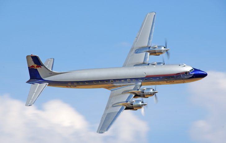 Douglas DC-6B OE-LDM Flying Bulls, Flying Legends Duxford