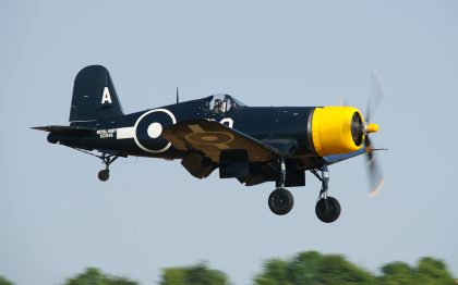 Goodyear FG-1D Corsair (G-FGID) KD345/130-A Royal Navy, The Fighter Collection, Flying Legends Duxford