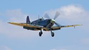 Supermarine Spitfire Mk IXb (G-ASJV) MH434/ZD-B 222 Sqn. RAF, The Old Flying Machine Company, Flying Legends Duxford