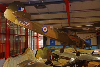 Auster AOP.6 WJ358 AAC, Museum of Army Flying, Middle Wallop, UK