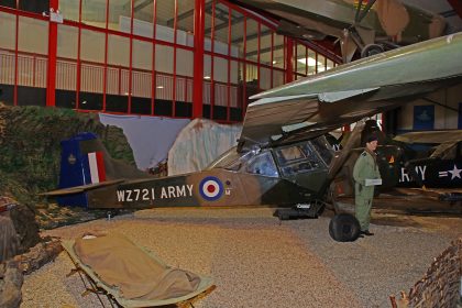 Auster AOP.9 WZ721 AAC, Museum of Army Flying, Middle Wallop, UK