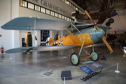 Albatros D-Va (Replica) D.7343/ZK-TVD Jasta 61 Luftwaffe (German AF), Royal Air Force Museum London