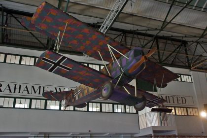 Fokker D-VII 8417/18 Luftwaffe (German Air Force), Royal Air Force Museum London