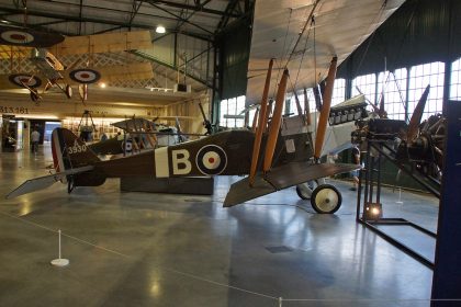 Royal Aircraft Factory RE-8 A3930/B Royal Flying Corps, Royal Air Force Museum London