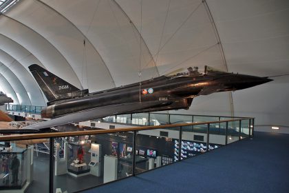 Eurofighter EF-2000 Typhoon F.2 (DA2) ZH588 RAF, RAF Museum London