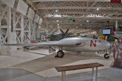 de Havilland DH-100 Vampire F.3 VT812/N 601 Sqn. RAF, RAF Museum London