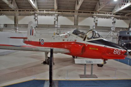 BAC Jet Provost T.5A XW323/86 1 FTS RAF, RAF Museum London