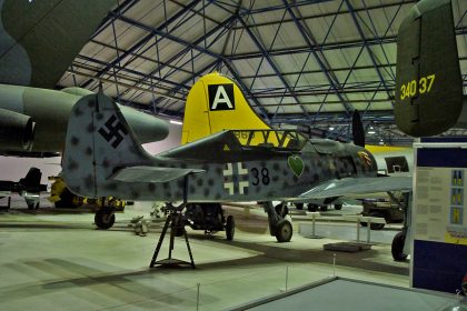 Focke Wulf Fw190A-8/U-1 584219/38 1G/JG54 Luftwaffe (German Air Force), RAF Museum London