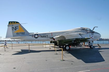 Grumman A-6E Intruder 151782/NF-511 VA-115 US Navy, USS Midway Museum San Diego, California