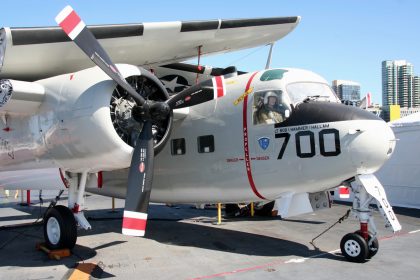 Grumman C-1A Trader 146036/700 US Navy, USS Midway Museum San Diego, California