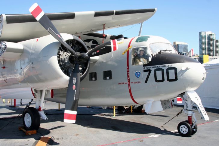 Grumman C-1A Trader 146036/700 US Navy, USS Midway Museum, San Diego, California