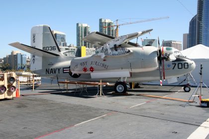 Grumman C-1A Trader 146036/700 US Navy, USS Midway Museum San Diego, California