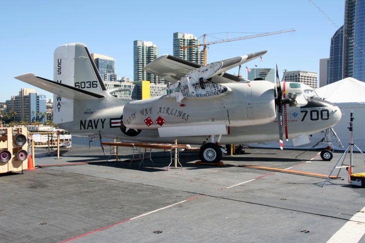 Grumman C-1A Trader 146036/700 US Navy, USS Midway Museum, San Diego, California