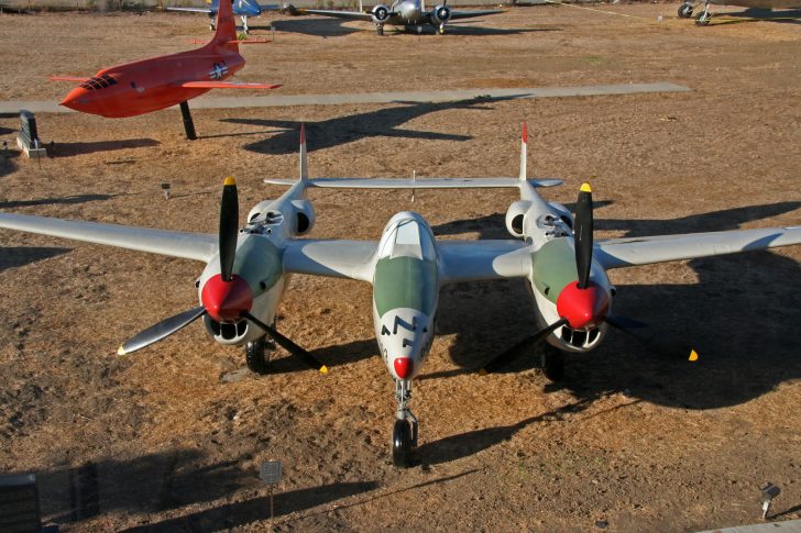 Lockheed P-38 Lightning (replica) 42-03993/597 USAAF | Johan van der Hoek, The Proud Bird Restaurant & Events Center Los Angeles (LAX), California USA