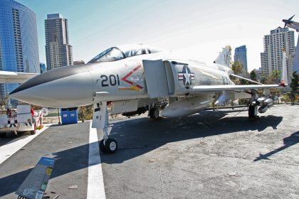 McDonnell F-4S Phantom II 153880/NK-201 US Navy, USS Midway Museum San Diego, California