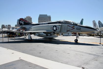 McDonnell QF-4N Phantom II 153030/NF-102 VF-161 US Navy, USS Midway Museum San Diego, California