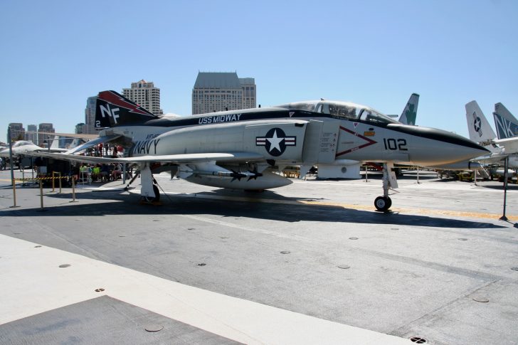 McDonnell QF-4N Phantom II 153030/NF-102 VF-161 US Navy, USS Midway Museum, San Diego, California