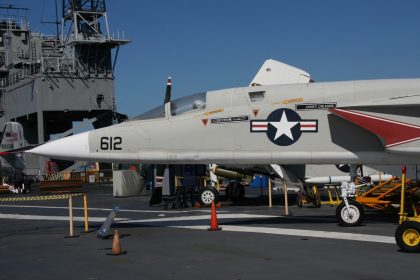 North American RA-5C Vigilante 156641/NG-612 RVAH-12 US Navy, USS Midway Museum San Diego, California