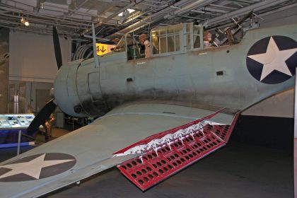 SBD A-24B Dauntless 54654/S-9 US Navy, USS Midway Museum San Diego, California