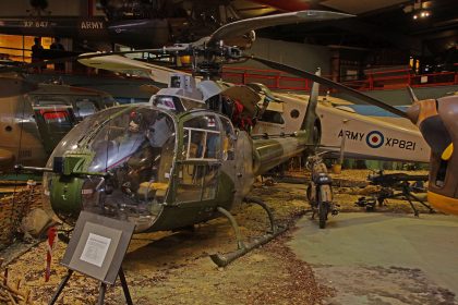 Westland Gazelle AH.1 ZA737 Army Air Corps, Museum of Army Flying, Middle Wallop, UK