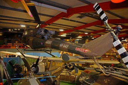 Westland Scout AH.1 XP847 Museum of Army Flying, Middle Wallop, UK