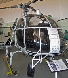 Aerospatiale SE3130 Alouette 2 F-GATQ, Musée de l’Aviation Saint-Victoret, France