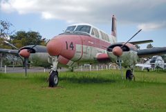 Beech 65 Queen Air 6714 JMSDF, JMSDF Naval Aviation Museum Kanoya, Japan