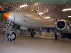 Gloster Meteor F.8 EG-247/SV-D Belgian Air Force, Letecké muzeum Kbely, Praha 9, Czechia